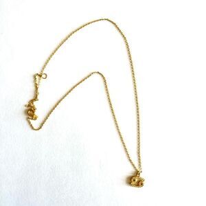 Cancer Zodiac Gold Plated Dainty Minimalist Necklace